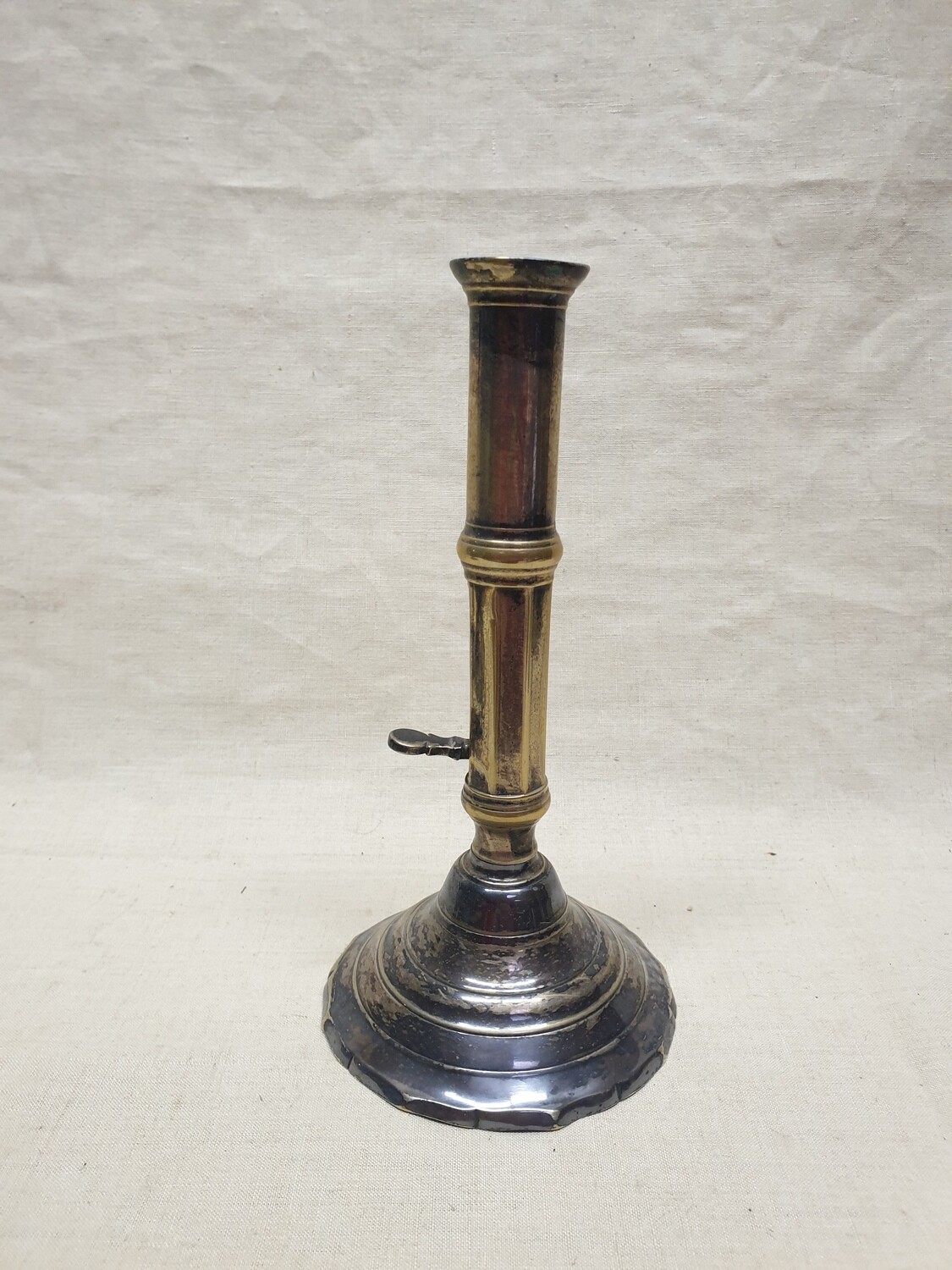 Bougeoir en laiton  - 21 cm