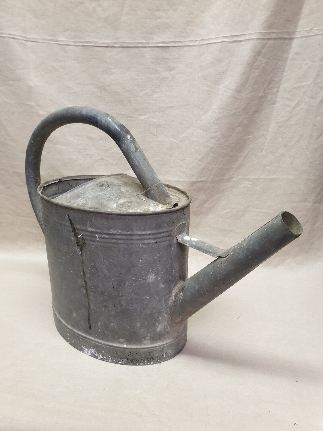 Arrosoir en zinc ancien - 42 cm