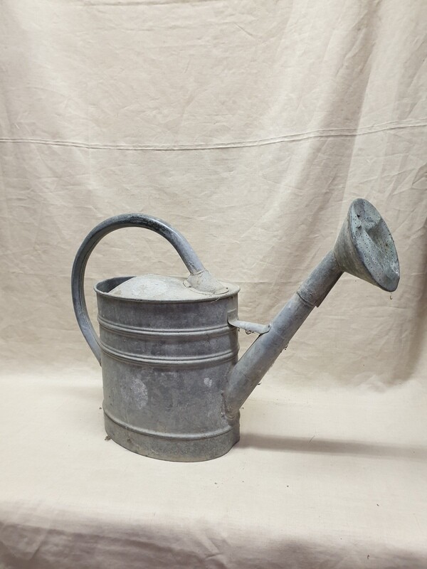 Arrosoir en zinc ancien - 42 cm