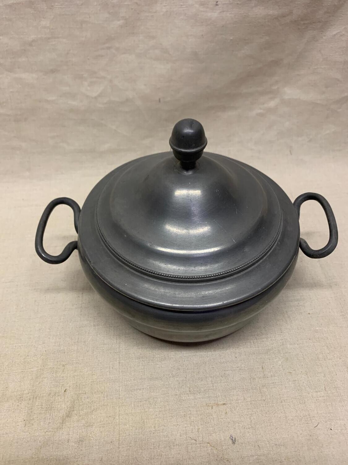 Coupe en étain de Paris - H 16 x D 23,5 cm