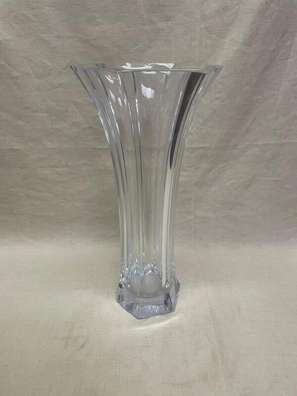 Vase en cristal - H - 42,5 cm