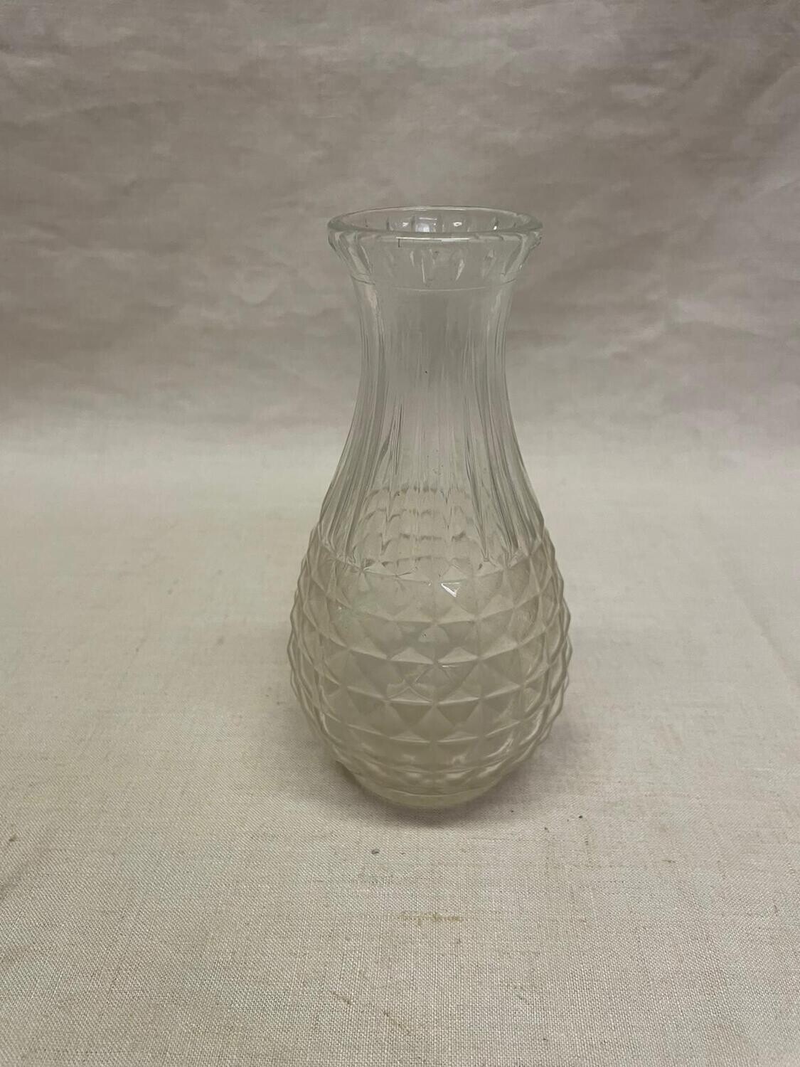 Vase en verre Ananas - 15 cm