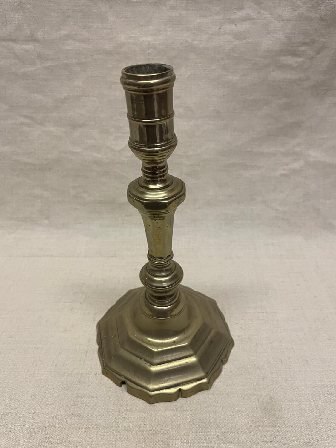 Bougeoir en laiton - 22 cm