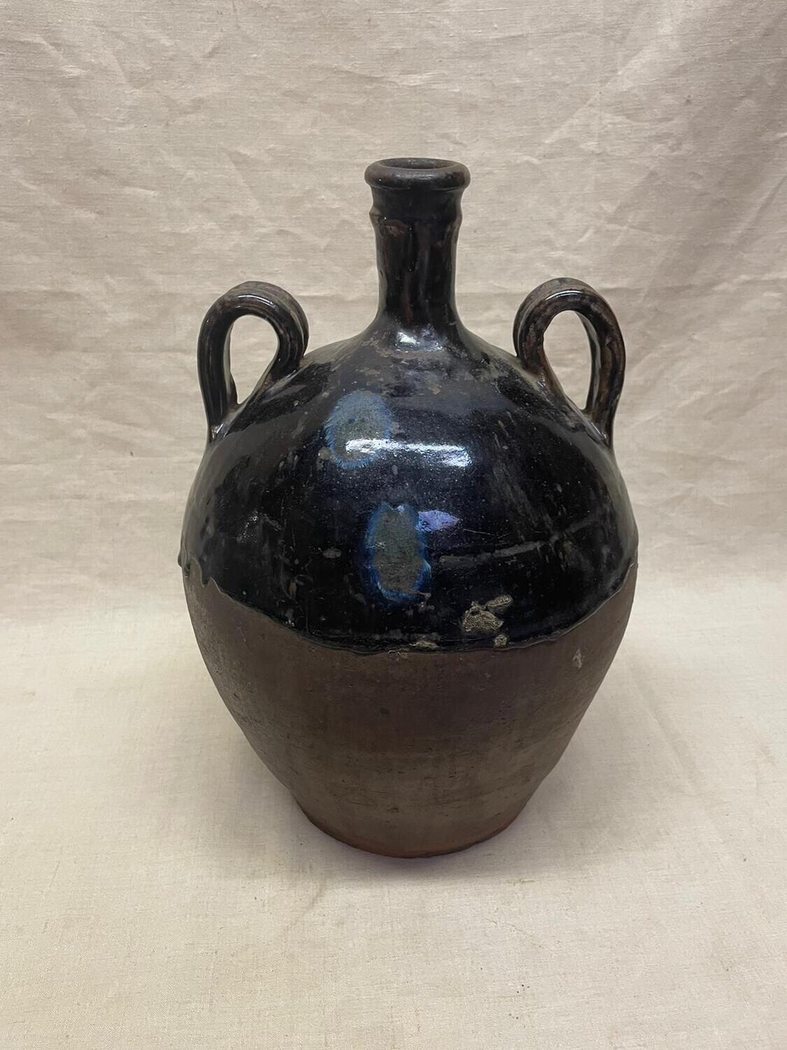 Bouteille en grès - 34 cm