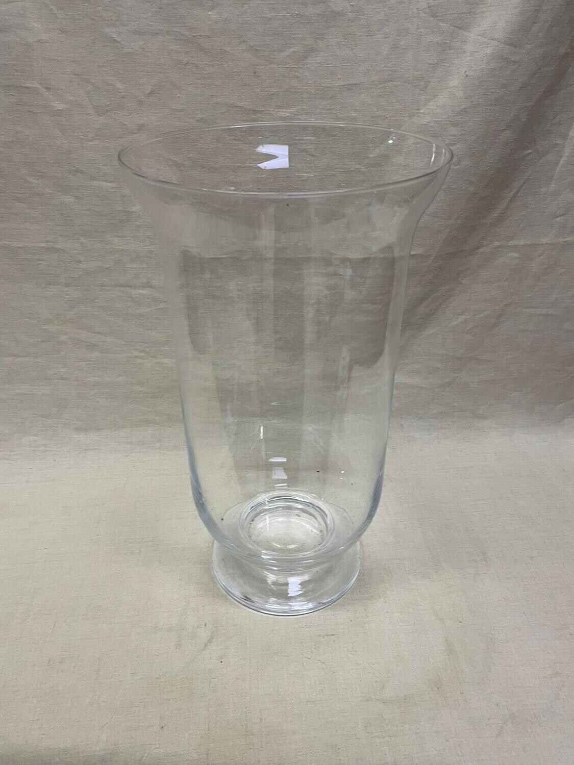 Important vase en cristal - h 40 cm