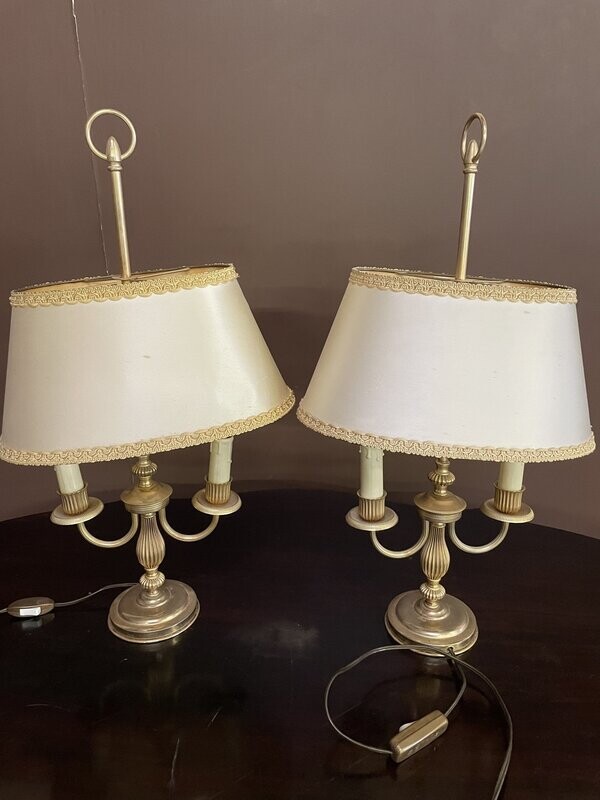 Paire de lampes bouillotte - 58 cm