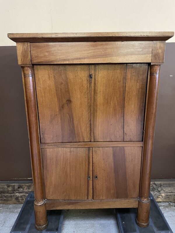Secrétaire en bois - 140,5 x 95 x 42