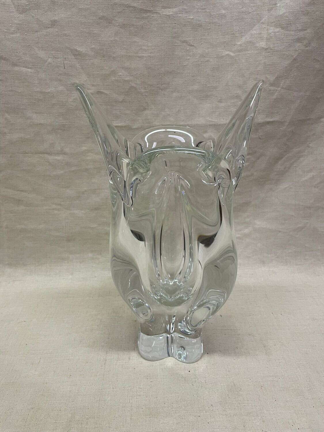 Vase en cristal avec mouvement - 31 cm