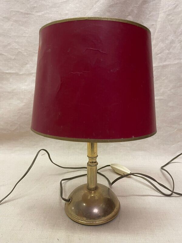 Lampe de chevet doré - 26,5 cm