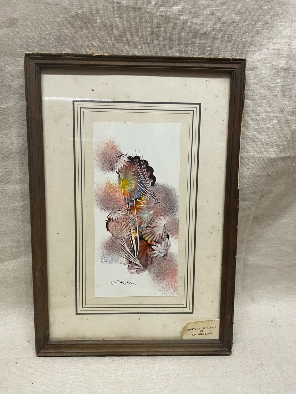 Huile originale de GEORGES KIHM - 24x36