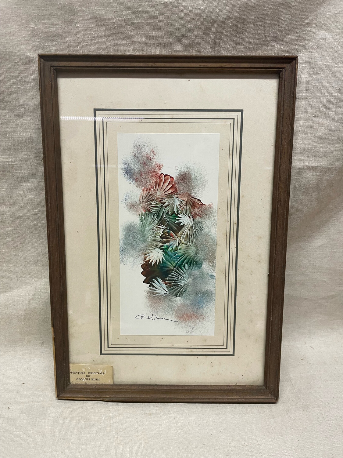 Huile originale de GEORGES KIHM - 24x35