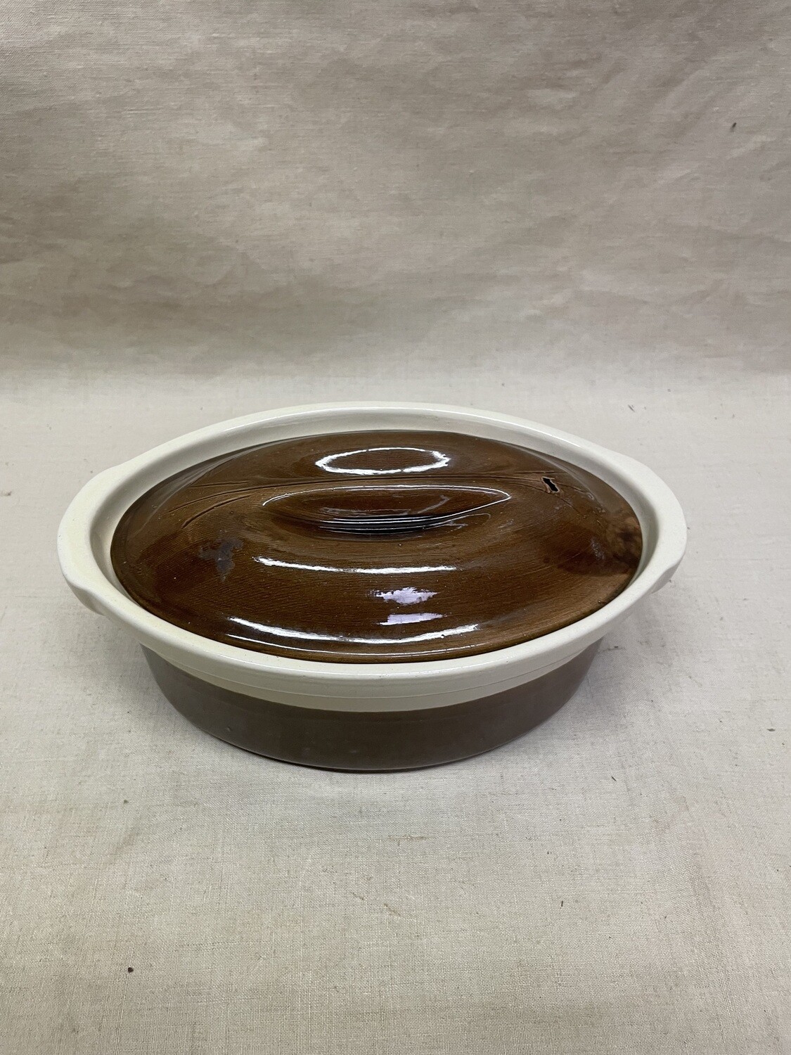 Terrine en grès - 24 x 15,5 cm