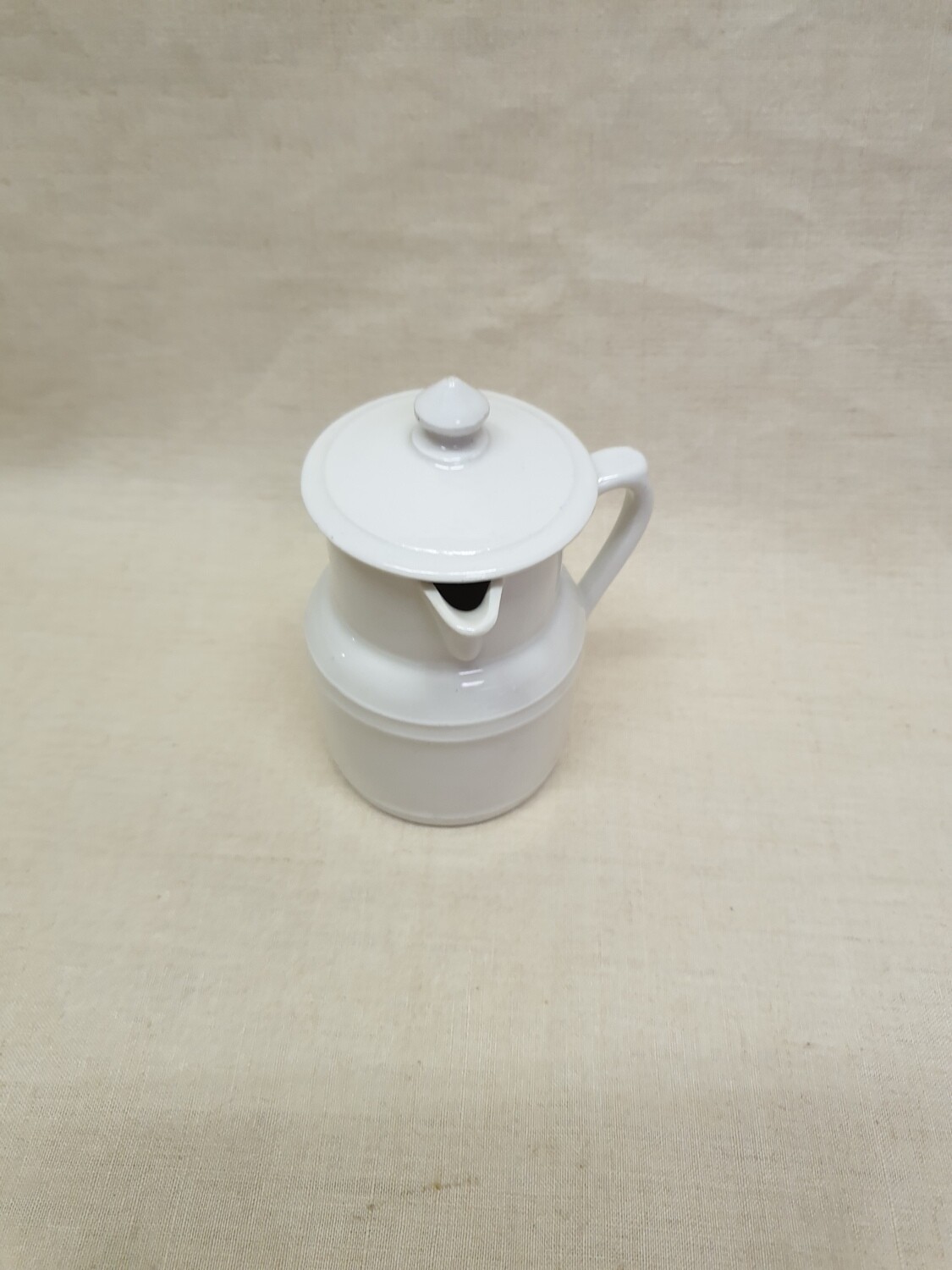 Tisanière en porcelaine blanche - 11,5 cm