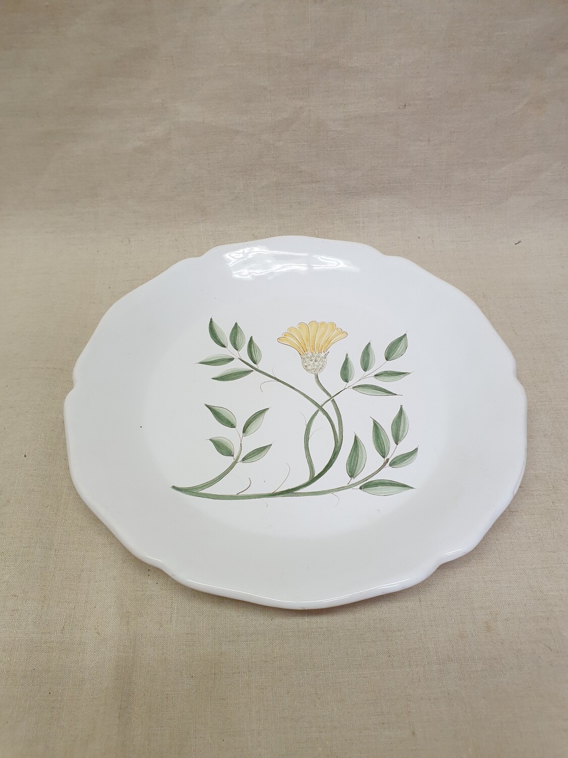 Assiette décoré à la main - 24 cm