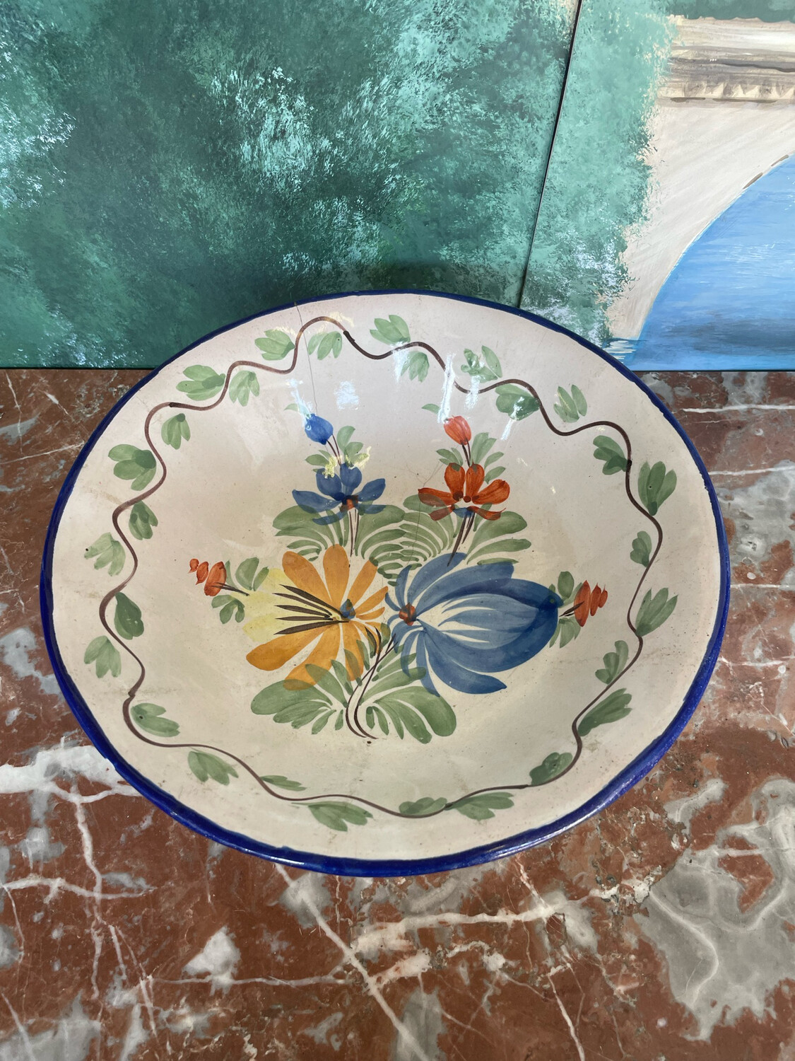 Plat creuse en porcelaine - 27,5 cm
