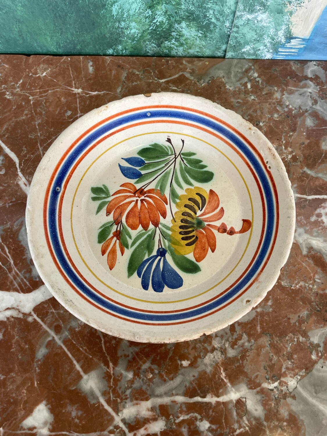 Assiette creuse en porcelaine - 20 cm