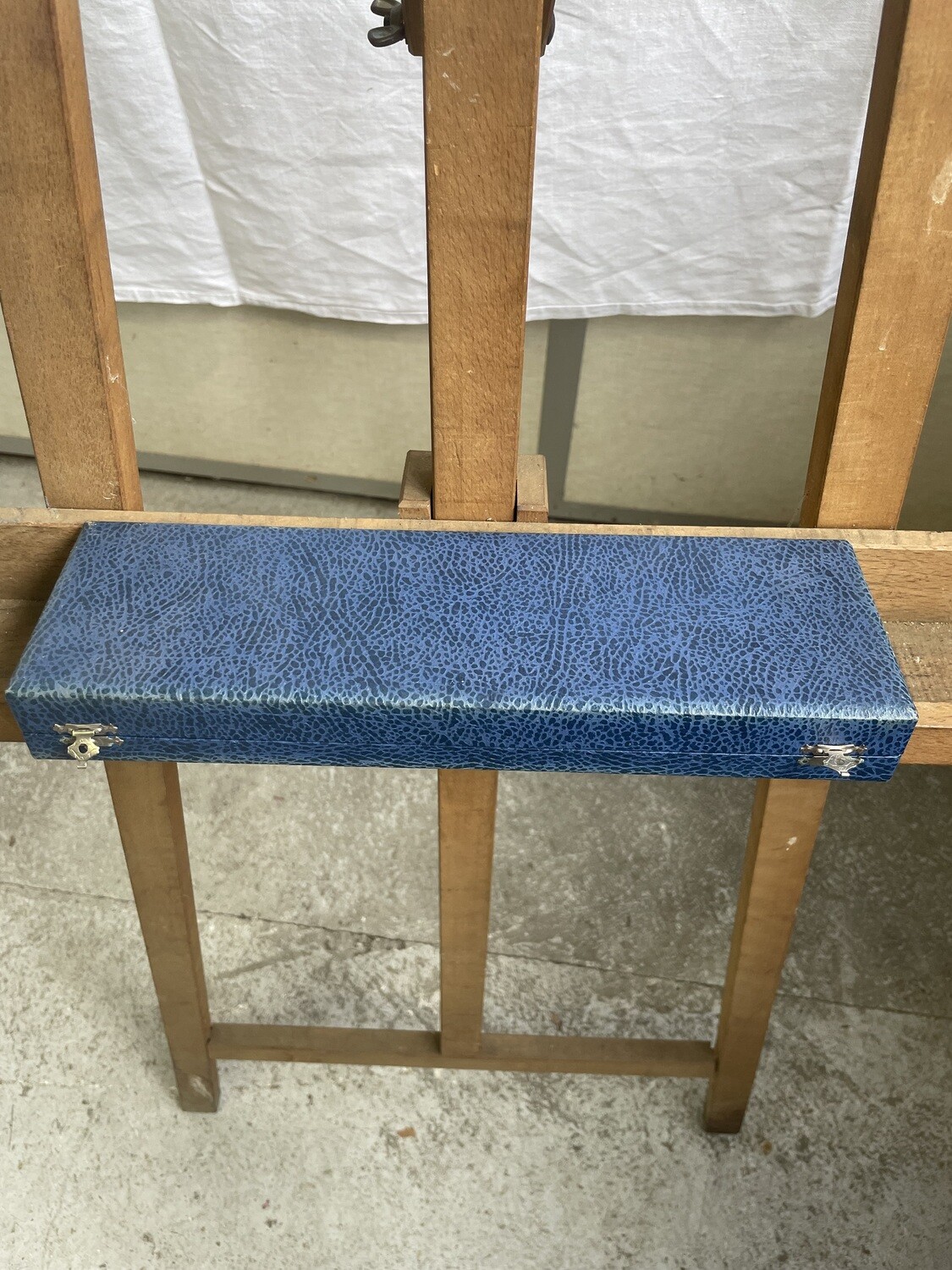 Pelle à tarte en métal argenté dans sont écrin