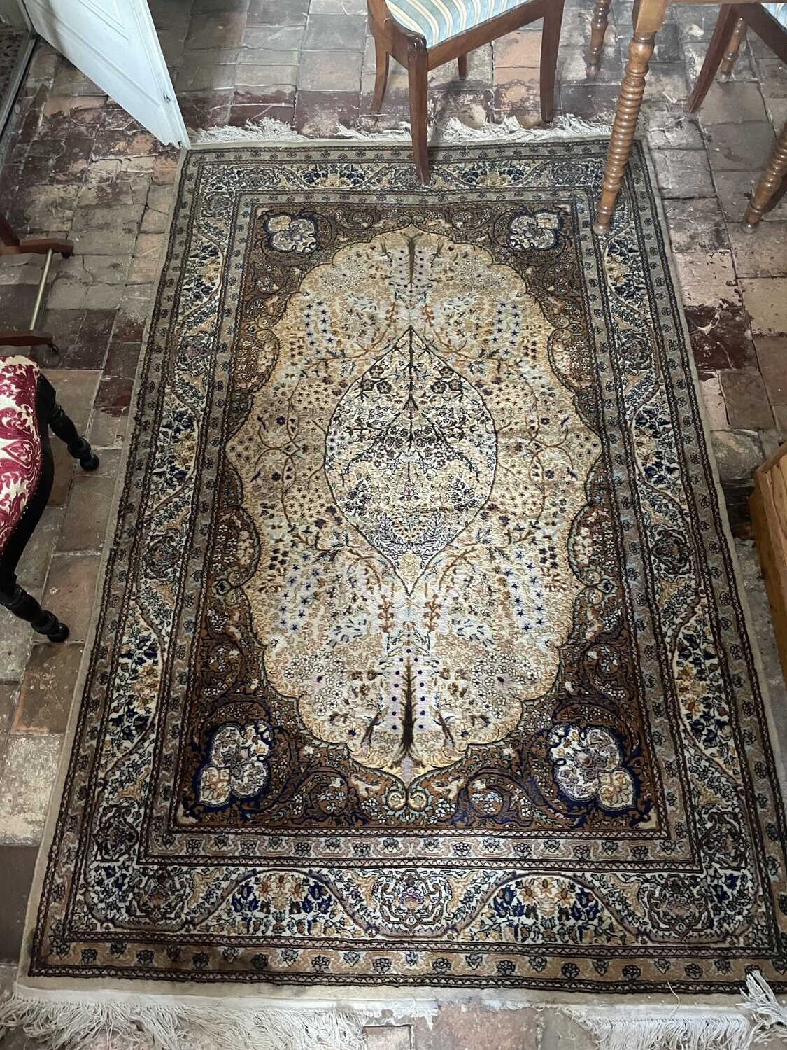 Tapis marron - 225 x 138 cm
