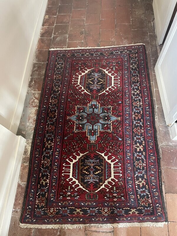 Tapis géométrique Iran - 144 x 90 cm