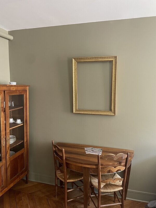 Cadre en bois doré - interieur 55 x 75 cm