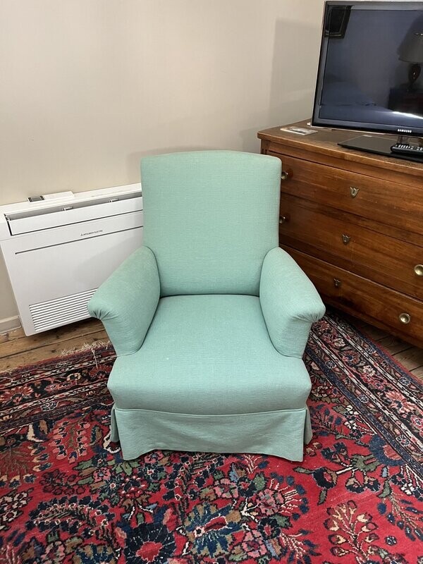Fauteuil couleur vert menthe - H 90 cm