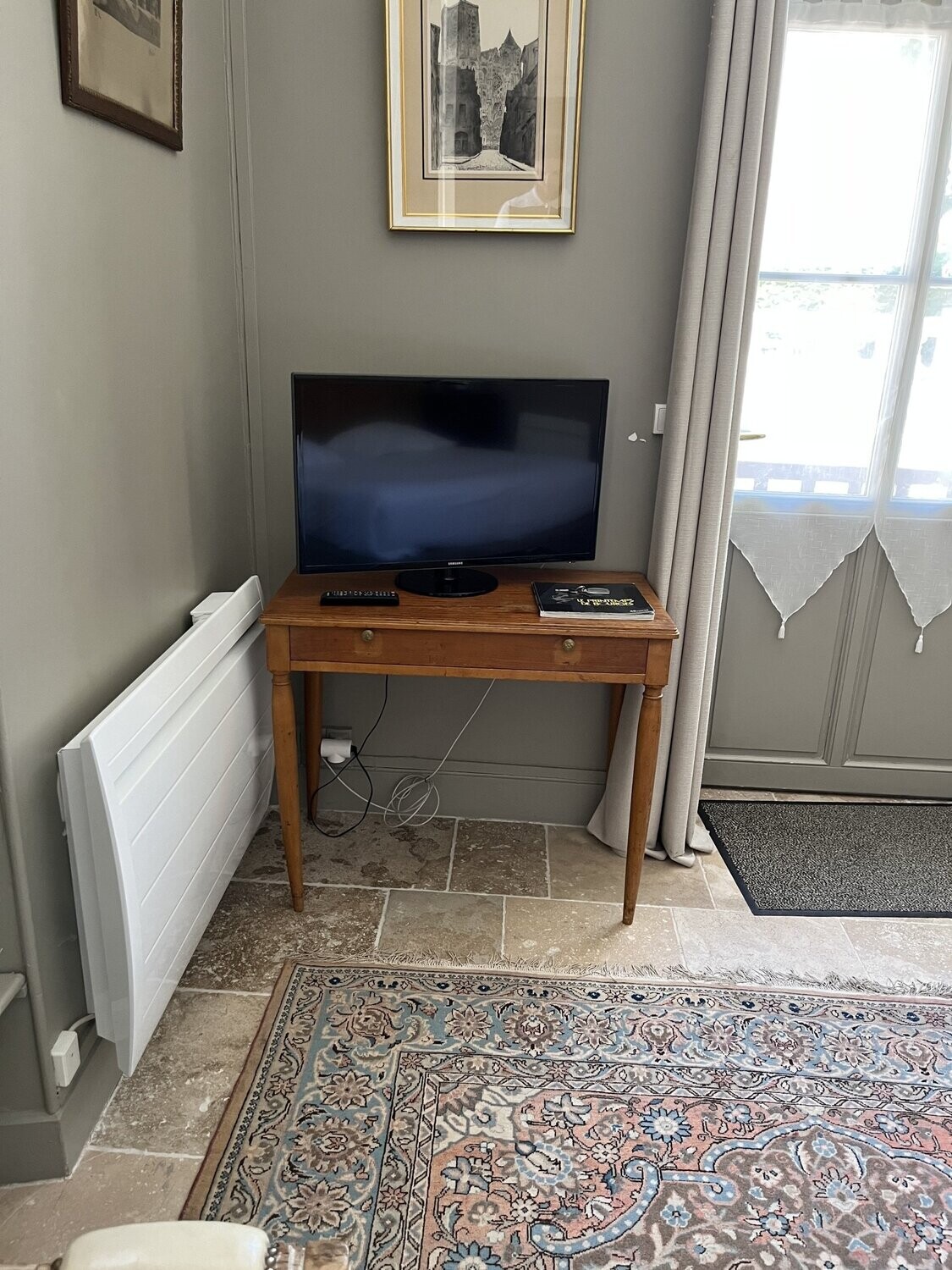Table à écrire comprennat un tiroir en ceinture - 76 x 90 x 50 cm