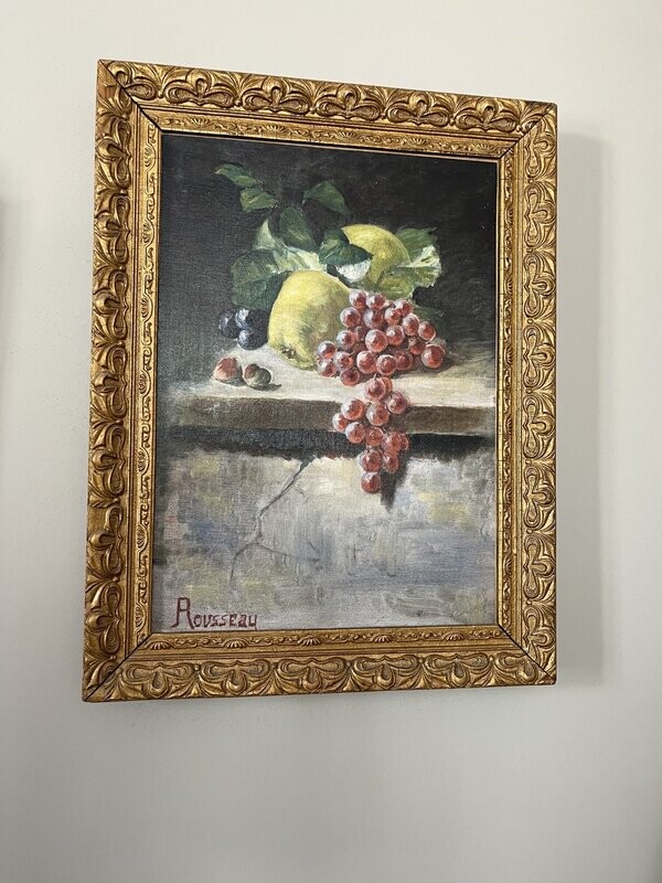 Nature morte par "Rousseau" - 43 x 56 cm