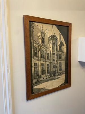 Le Palais Jacques Coeur - 56 x 42 cm