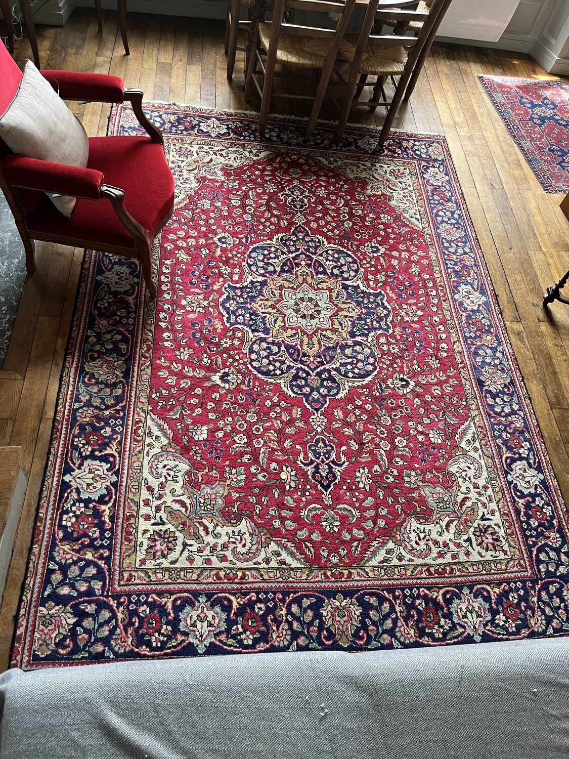 Magnifique tapis en laine fait main - 302 x 202 cm