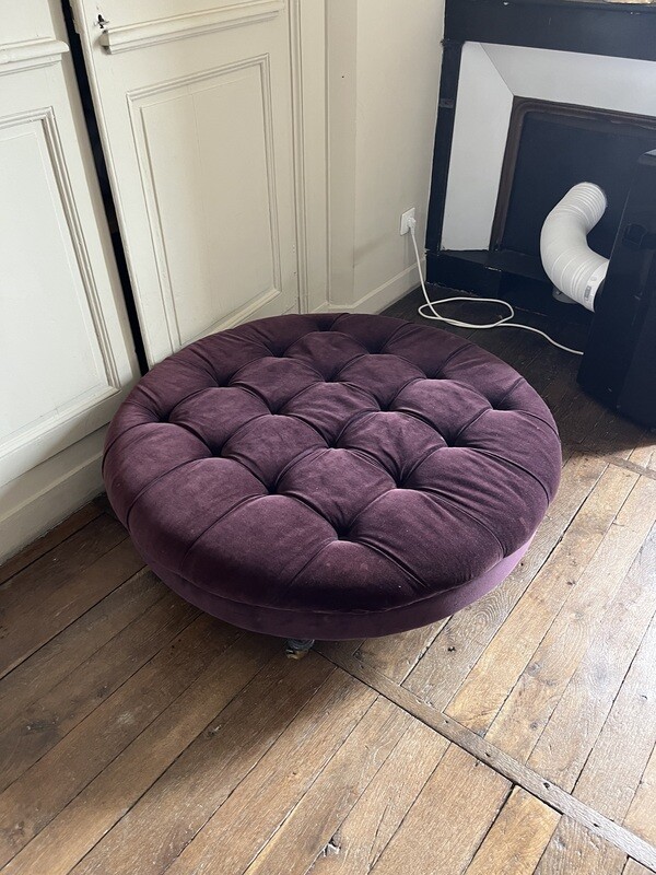 Siège sur roulette rond - D 100cm