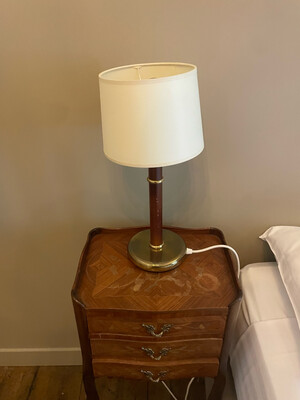 Lampe en bois - 42 cm