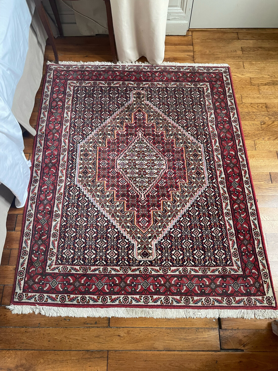 Tapis géometrique - 155 x 124 cm