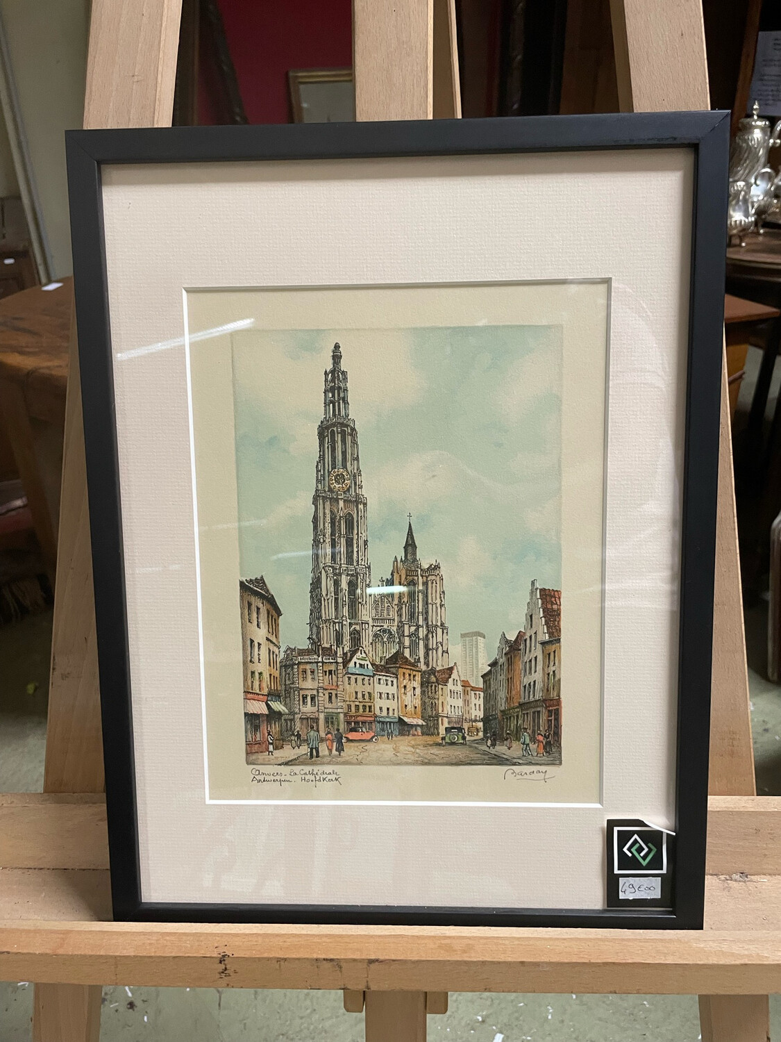La cathédrale - 30 x 40 cm