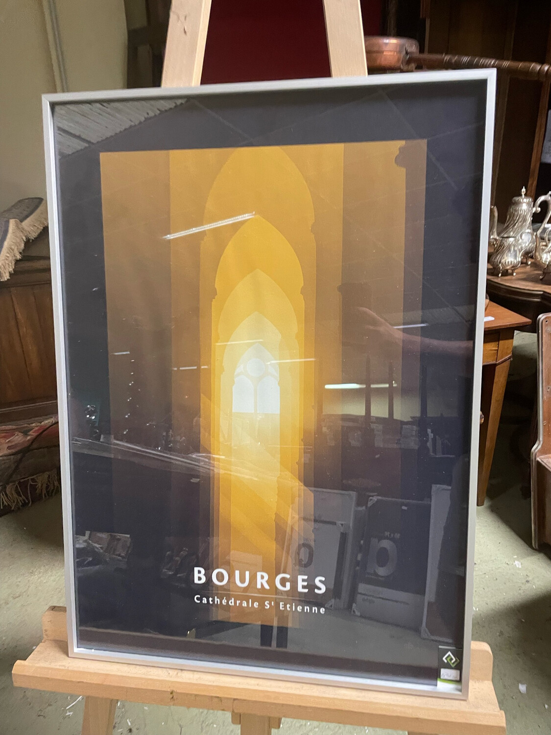 Représentantion de la cathédrale de Bourges - 50 x 70 cm