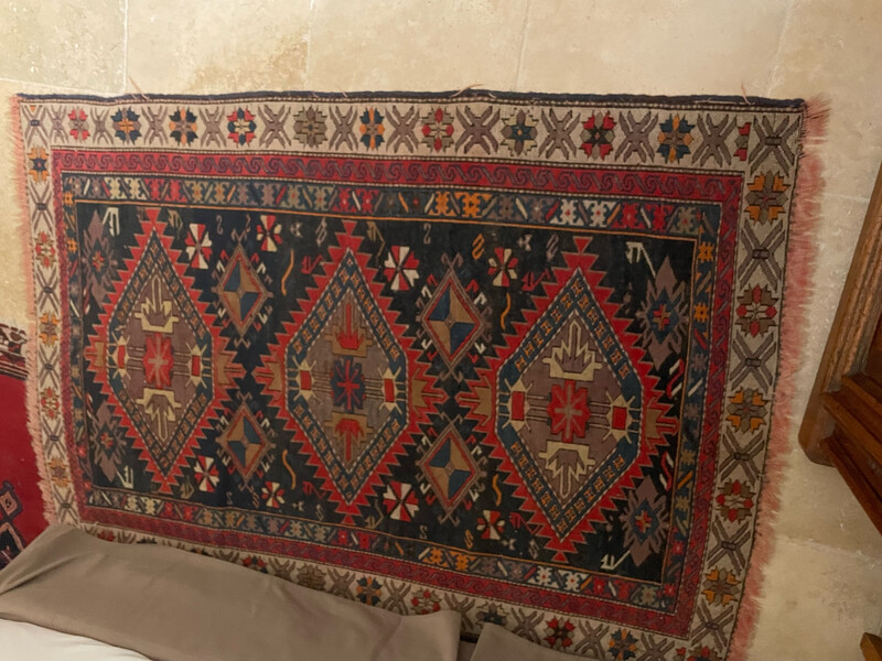 Tapis géométrique - 163 x 110 cm