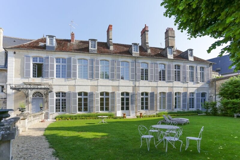 L'Hôtel de Panette, côté jardin