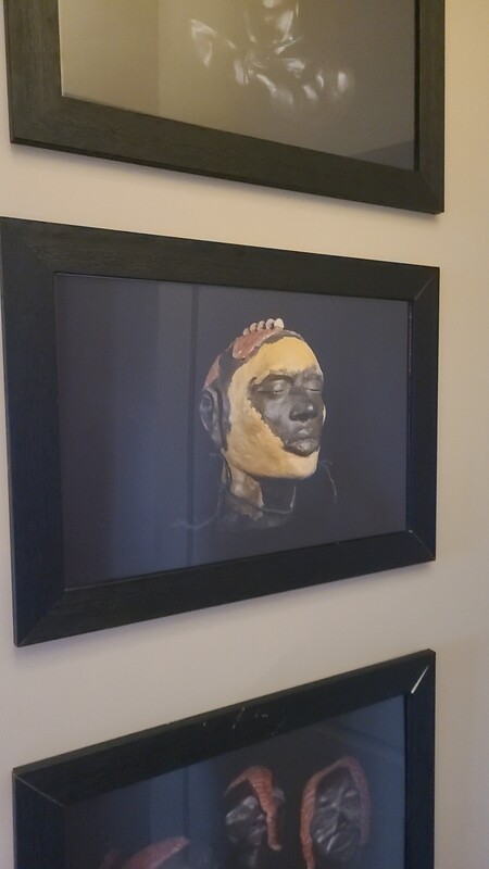 Photographie de sculpture de Caroline Valmart 37x53
