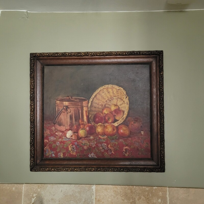 Magnifique huile de nature morte 89 x 76cm