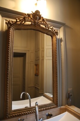 Magnifique miroir doré 137 x 75