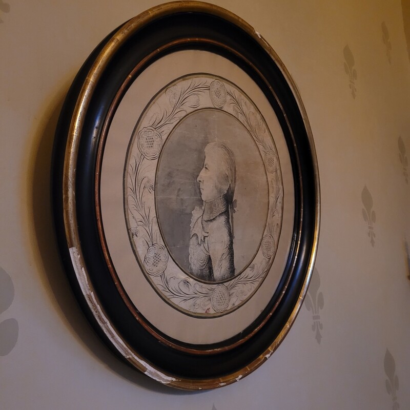 Peinture grisaille  époque Restauration