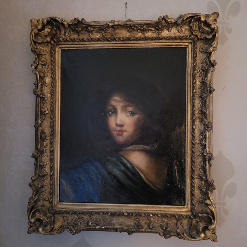 Huile sur toile 52x59cm