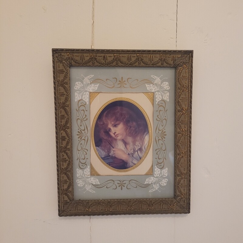 Paire de photographies encadrées - 25,5 x 31,5 cm