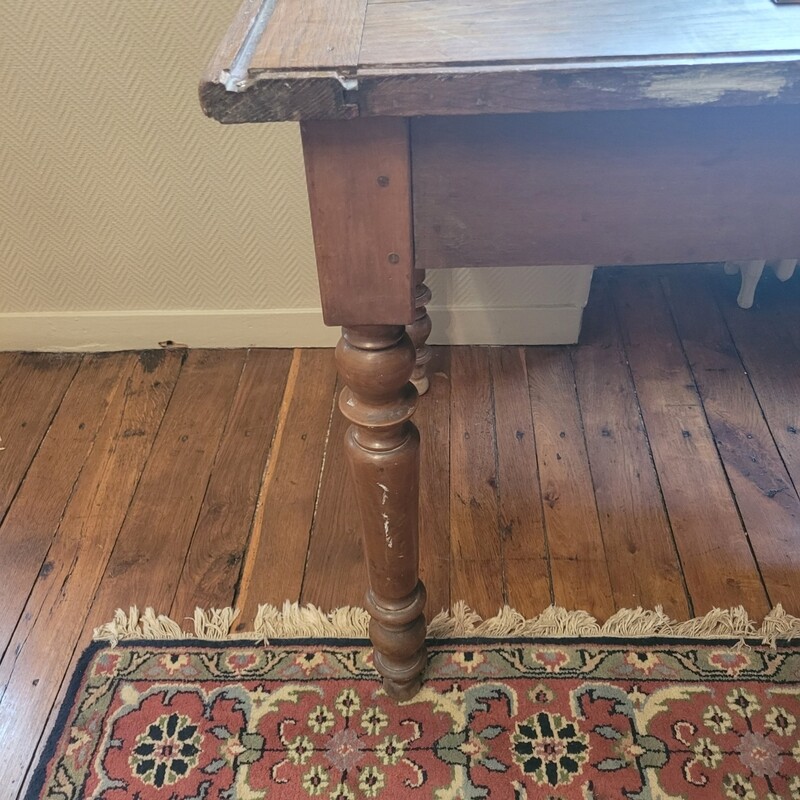 Table d'appoint en bois 112x70x74