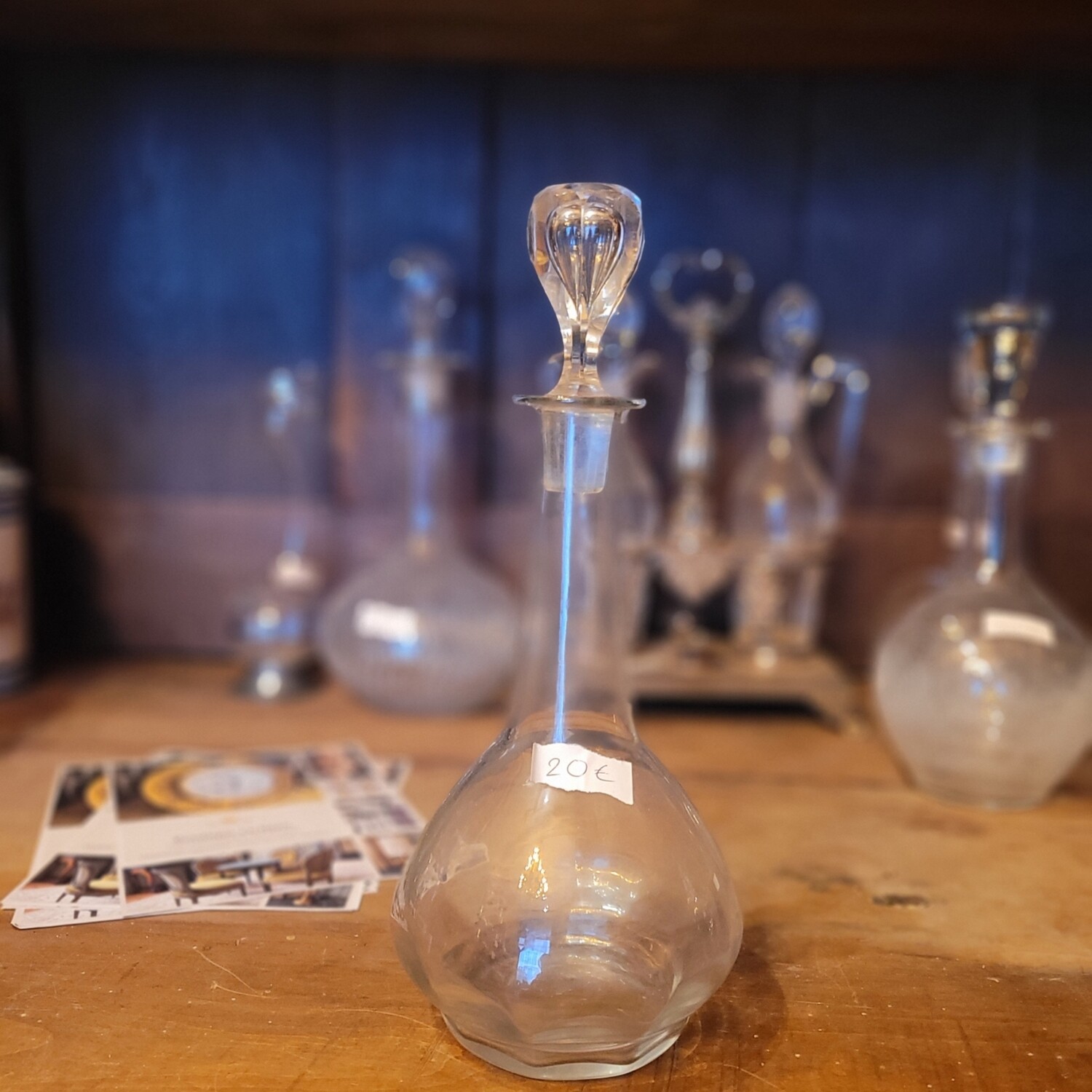Carafe en verre