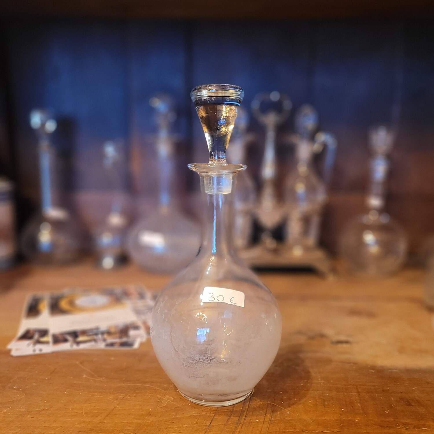 Carafe en verre