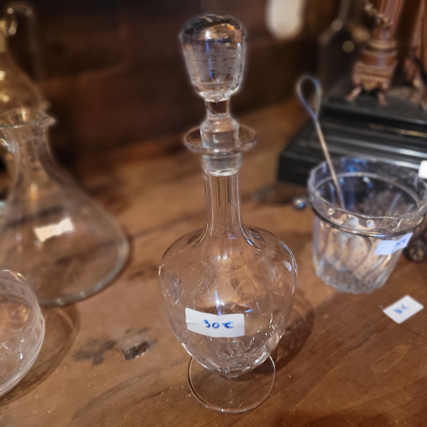 Carafe en verre