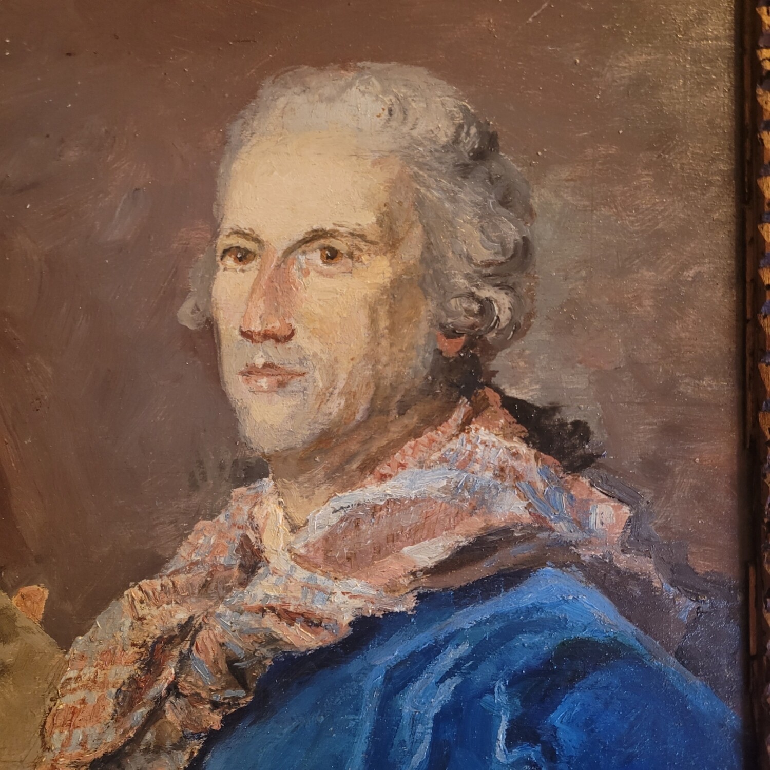Portrait de Charles Guillaume Borromée Lenormant D’Etioles par Jean Baptiste Perronneau - 1766