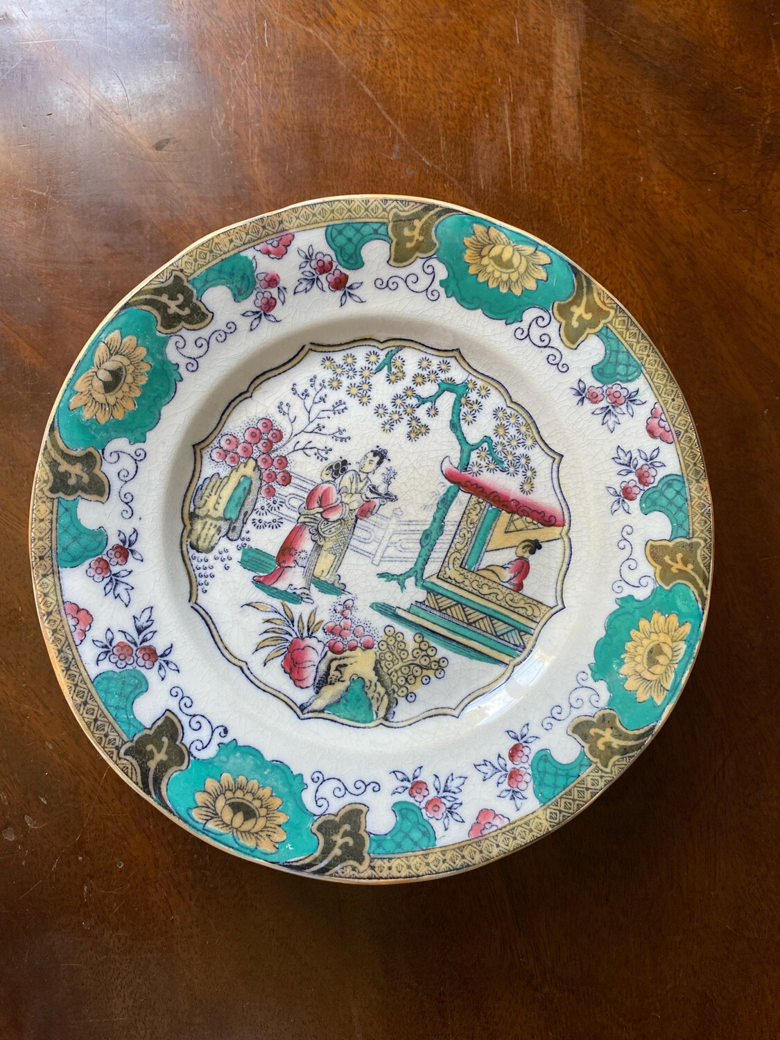 6 assiettes canton bf