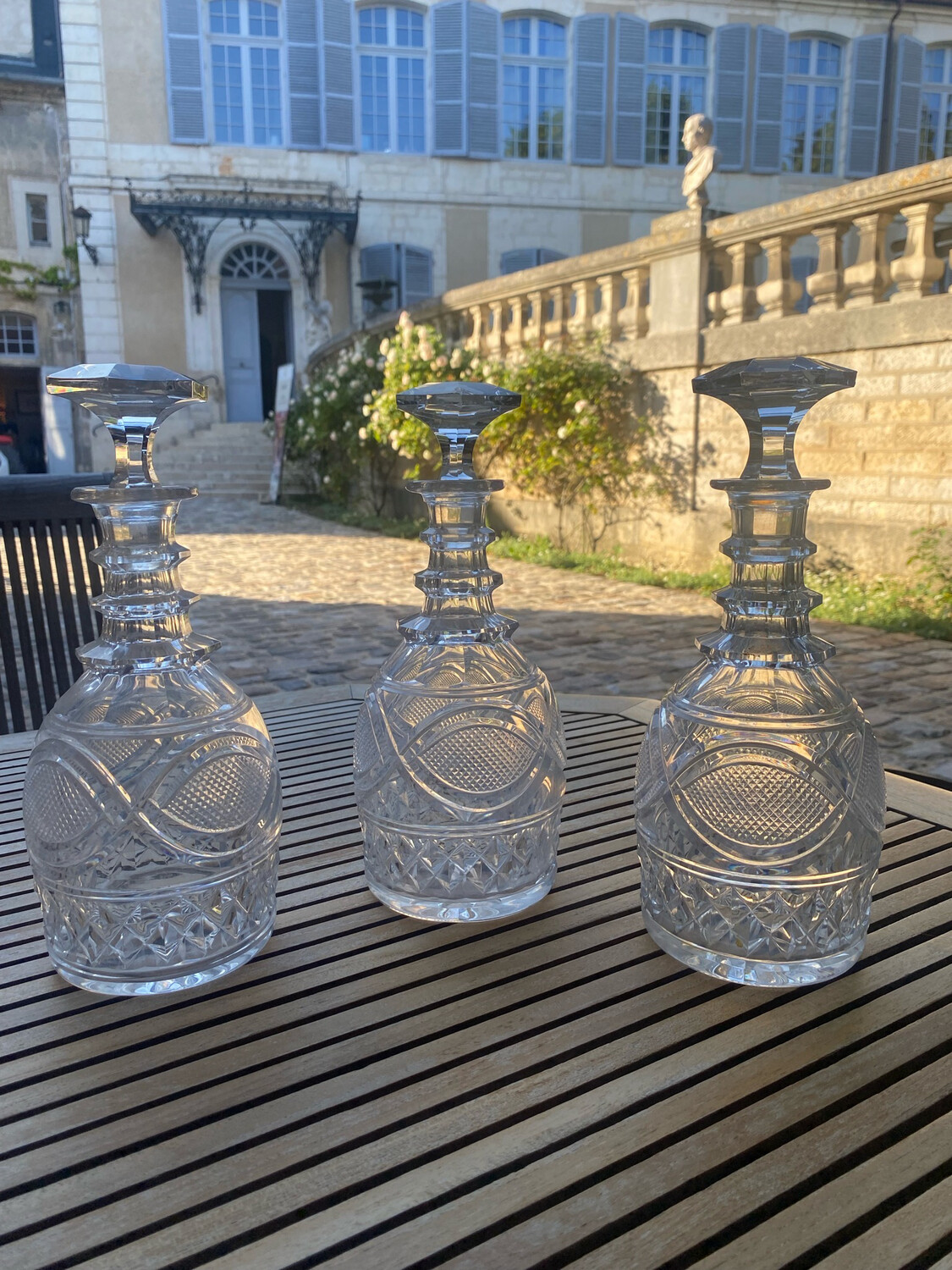  carafe en cristal, l'unité 
