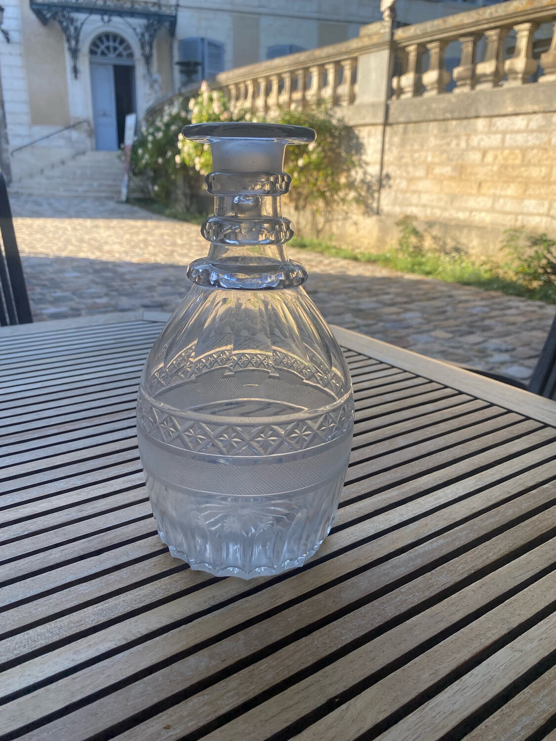 Carafe en verre